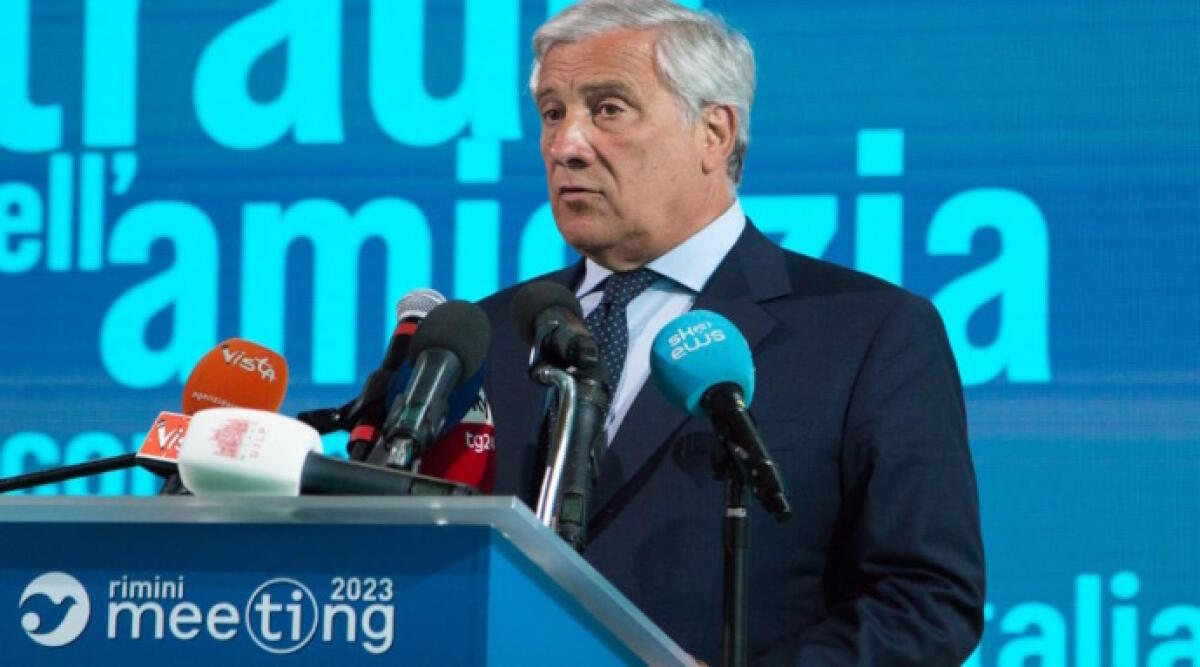 Privatizzazione porti, Legacoop Romagna va contro la proposta del vicepresidente del ConsiglioTajani - Il Ministrao Tajani al Meeting 2023