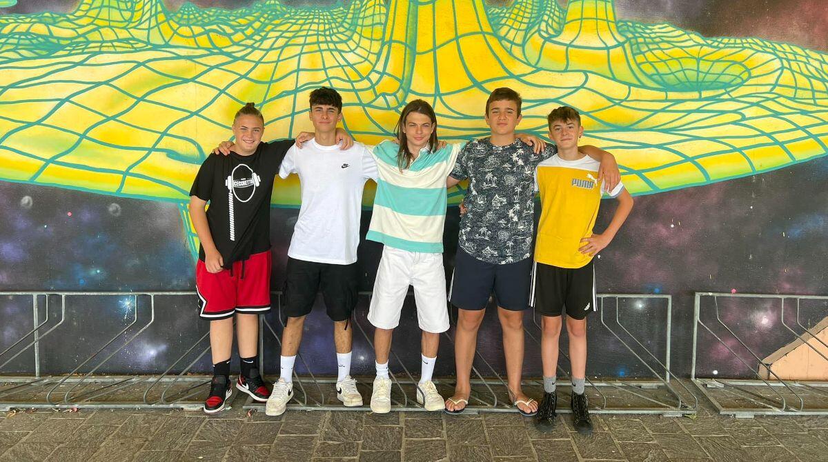 A Bellaria lo Street Tour dei Nameless, la boy band lanciata da Claudio Cecchetto - Nameless - immagine dalla loro pagina Facebook