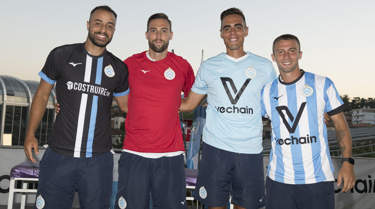 Victor San Marino, presentazione in grande stile: "vogliamo far crescere il brand anche in Italia" - Le nuove divise del Victor San Marino
