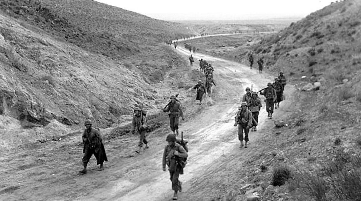 Montegridolfo ricorda l'anniversario dello sfondamento della Linea Gotica - Militari sulla Linea Gotica - immagine dalla pagina Fb del comune di Montegridolfo
