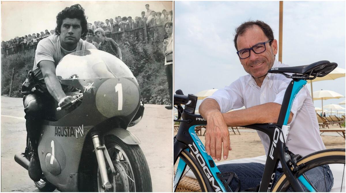 Agostini e Cassani: l'amore smisurato per le due ruote. I campioni si raccontano alla Terrazza Dolce Vita - Agostini - Cassani