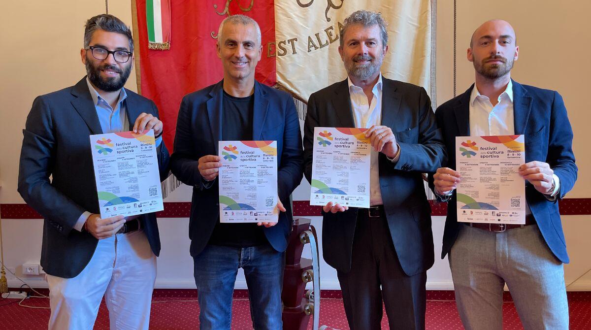 Rimini, Festival della Cultura sportiva: un intero weekend dedicato allo sport a 360 gradi - Lorenzo Lari, Jamil Sadegholvaad, Moreno Maresi, Romano Anelli