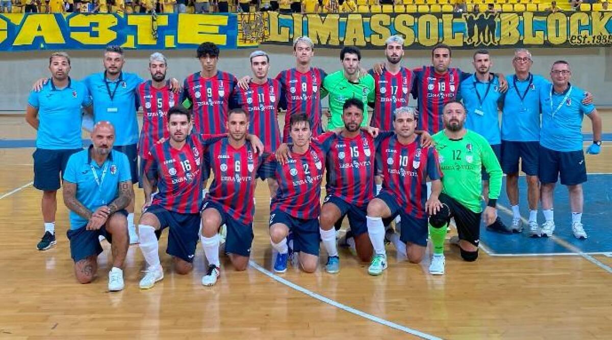 Futsal Champions League: storico Fiorentino, rimonta due gol e pareggia con l’AEL Limassol -