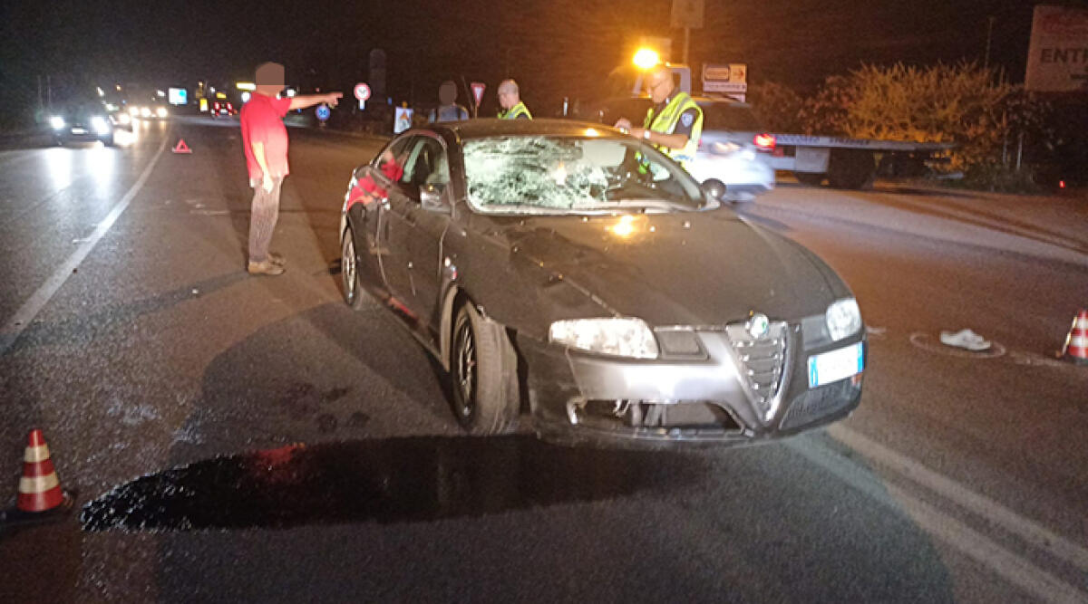 Incidente sulla Statale Adriatica: conducente di monopattino in gravi condizioni dopo scontro con auto - Il luogo dell'incidente