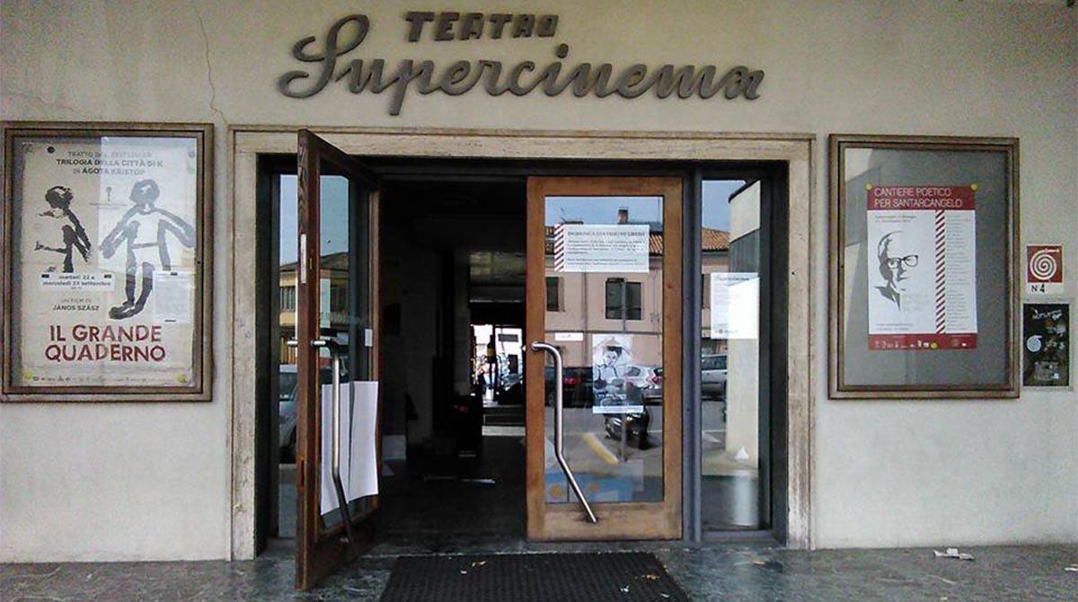 Supercinema di Santarcangelo diventa centro culturale a tutto tondo con nuova gestione pubblica - Ingresso Supercinema di Santarcangelo
