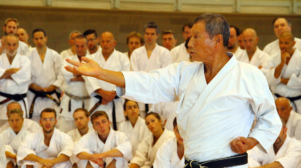 500 cinture nere a Bellaria Igea Marina per lo stage nazionale del karate - Haito Sensei Shirai (foto di Federica Achilli)