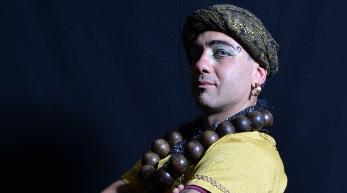 Il mago Shezan all'arena estiva dell'ex colonia Roma a Igea Marina - Shezan