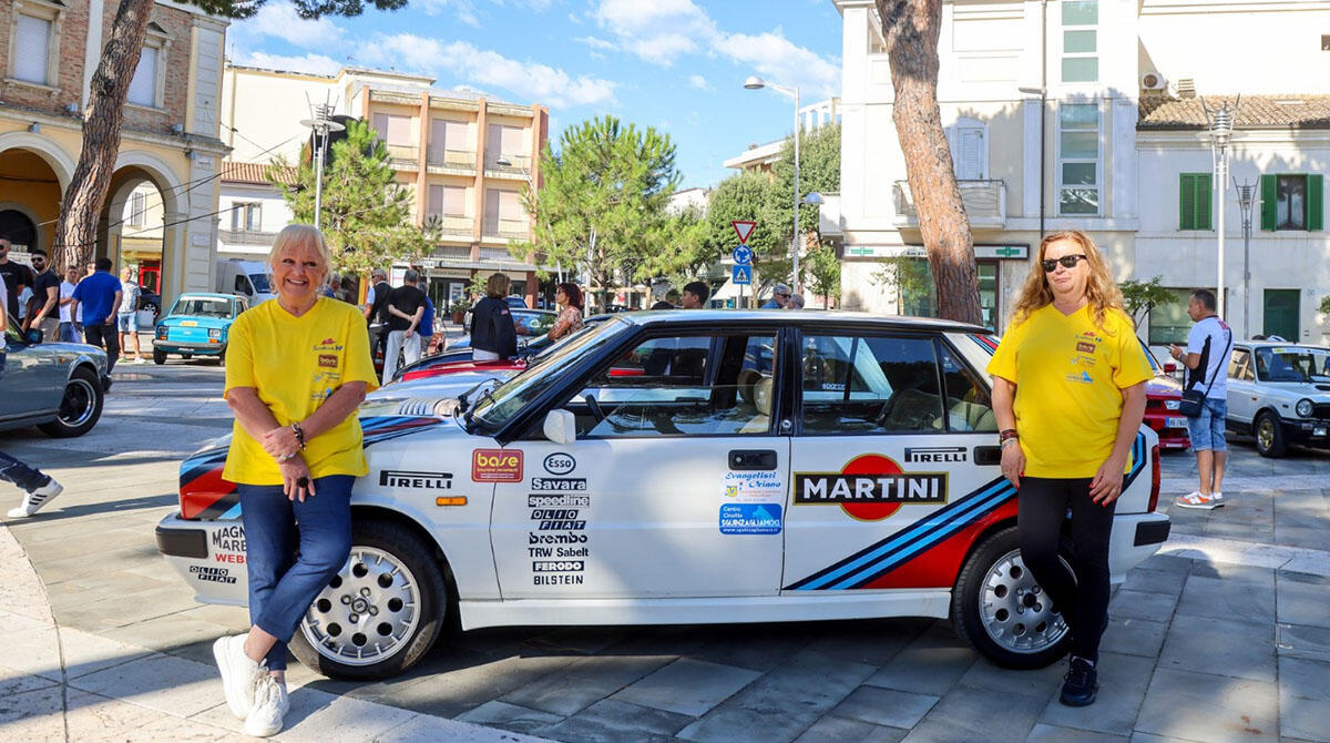 Donne e Motori: la Scuderia Hf si presenta al Giro dei Castelli con 4 equipaggi femminili - Alessandra Strocchi e Umberta Gibellini a Morciano
