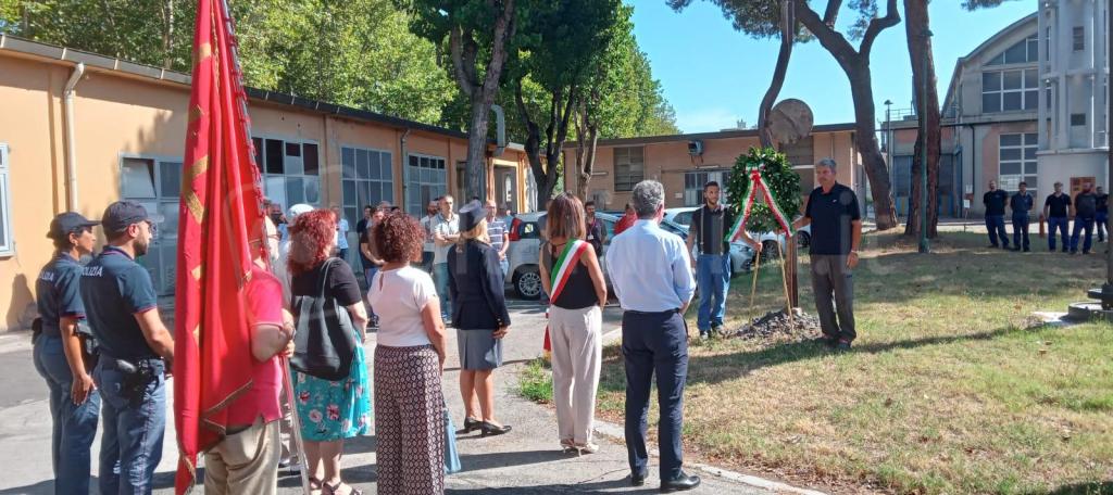 La cerimonia all’Officina Grandi Riparazioni di Rimini