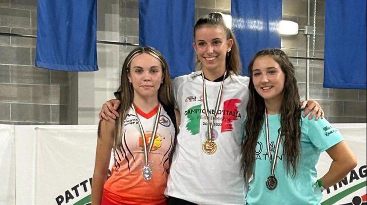Podio per Elena Bertozzi