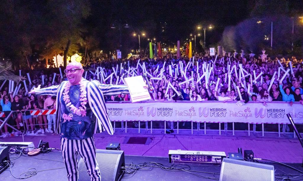 Rimini; 05/08/2023: Comune RN Uff Stampa, Webboh Fest, Gen Z, concerto in p.le Fellini©Riccardo Gallini /GRPhoto