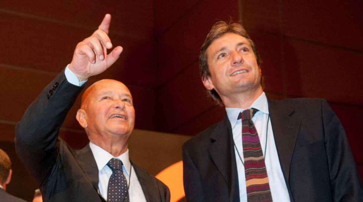 L'ultimo saluto a Lorenzo Cagnoni, camera ardente a Rimini. Giovedì i funerali - Lorenzo Cagnoni e Andrea Gnassi
