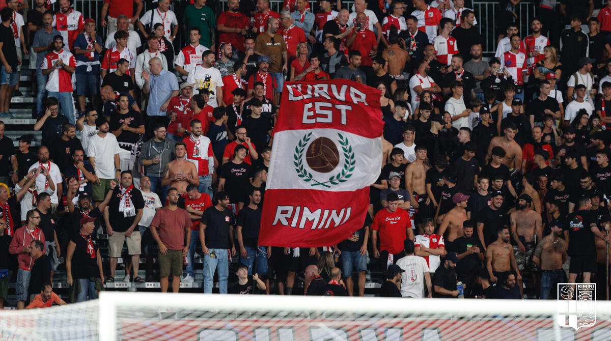 Consorzio Ristobar Spiaggia a sostegno del Rimini Calcio: acquistati abbonamenti - Curva Est PH ZAMAGNI RIMINI CALCIO