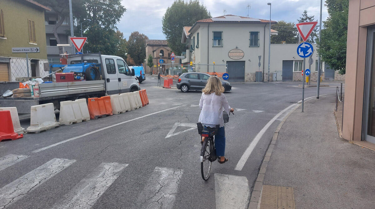 Rotonda Biagio, riaperta la via Gueritti: il traffico torna scorrevole - Rotonda Biagio