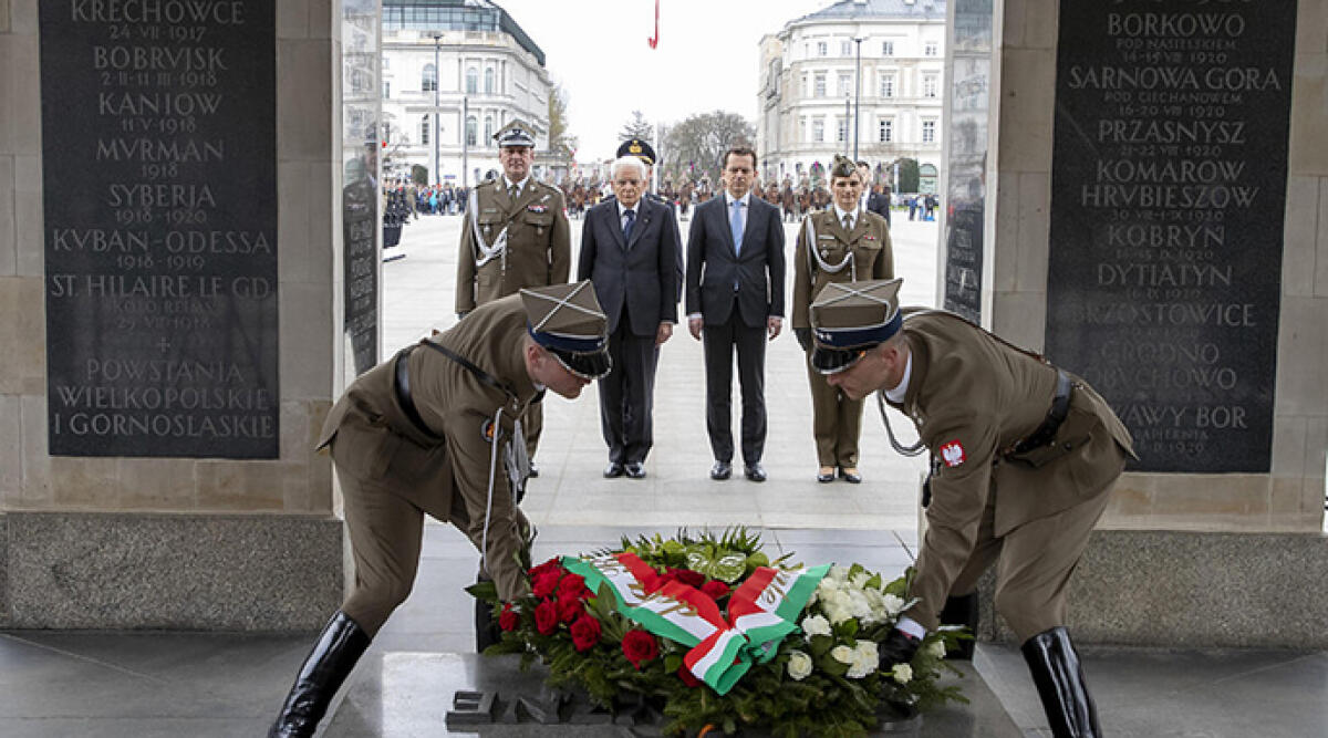 Mattarella: Dublino è preistoria, basta misure tampone - l presidente della Repubblica a Varsavia in visita al capo dello stato polacco Duda
