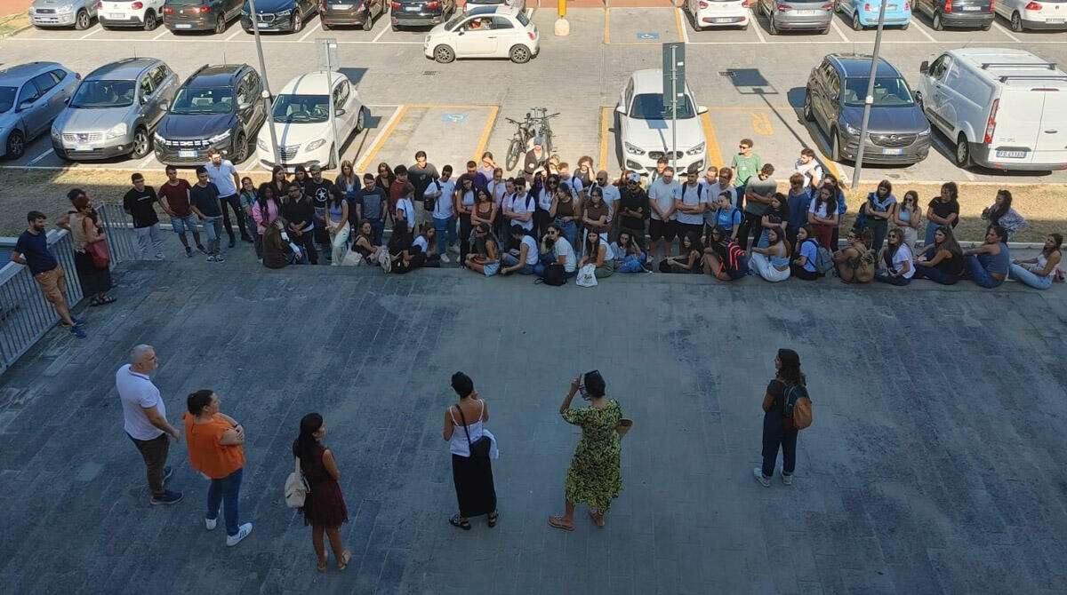 Studenti universitari in visita a San Giovanni in Marignano: ne studieranno il possibile sviluppo - Studenti universitari in visita a San Giovanni in Marignano
