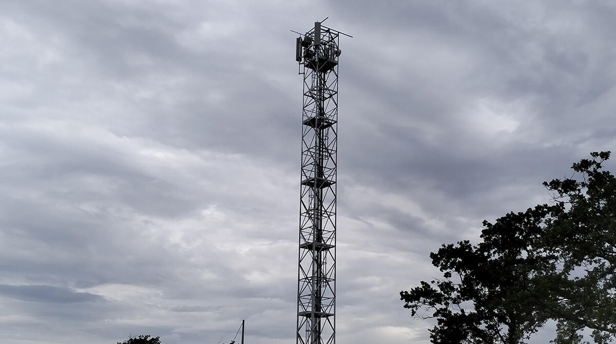Pennabilli, ecco il nuovo ripetitore: arriva la copertura mobile totale nelle frazioni - Nuovo Ripetitore telefonia località Poggio di Bascio, Pennabilli