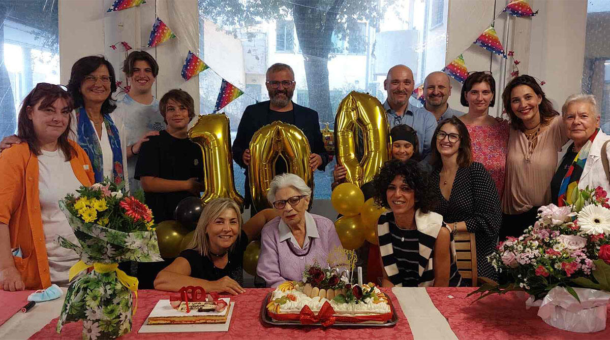 Rosina, auguri alla super centenaria di Rimini: a nove anni lavorava con il padre in fornace - 