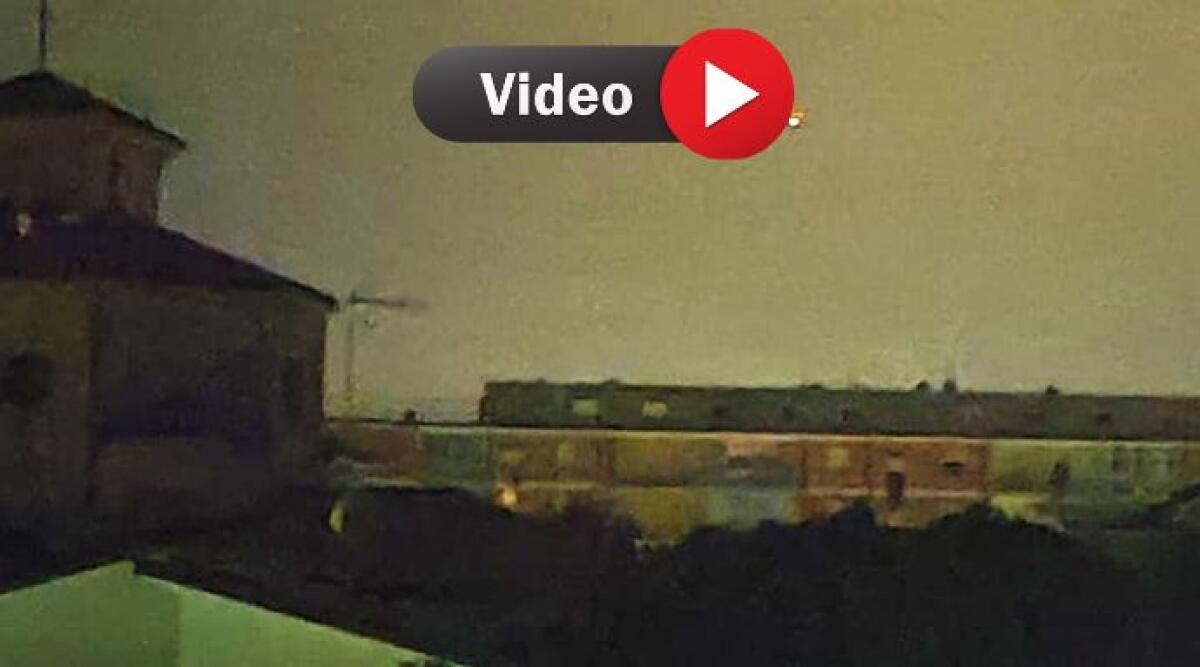 Coniugi bellariesi allarmati, insolito avvistamento nel buio della notte: Ufo o drone? - Avvistamento nella notte a Bellaria Igea Marina