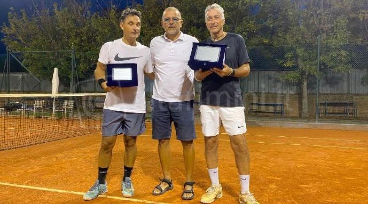 Tennis, torneo Veterani: successi di Bertozzi nell'Over 55 e di Travaglini nell'Over 45 -