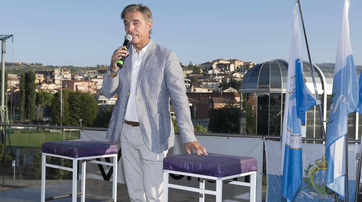 Luca Della Balda, il presidente del Victor San Marino: "Girone con squadre blasonate, non vediamo l'ora di iniziare" - Luca Della Balda, presidente Victor San Marino