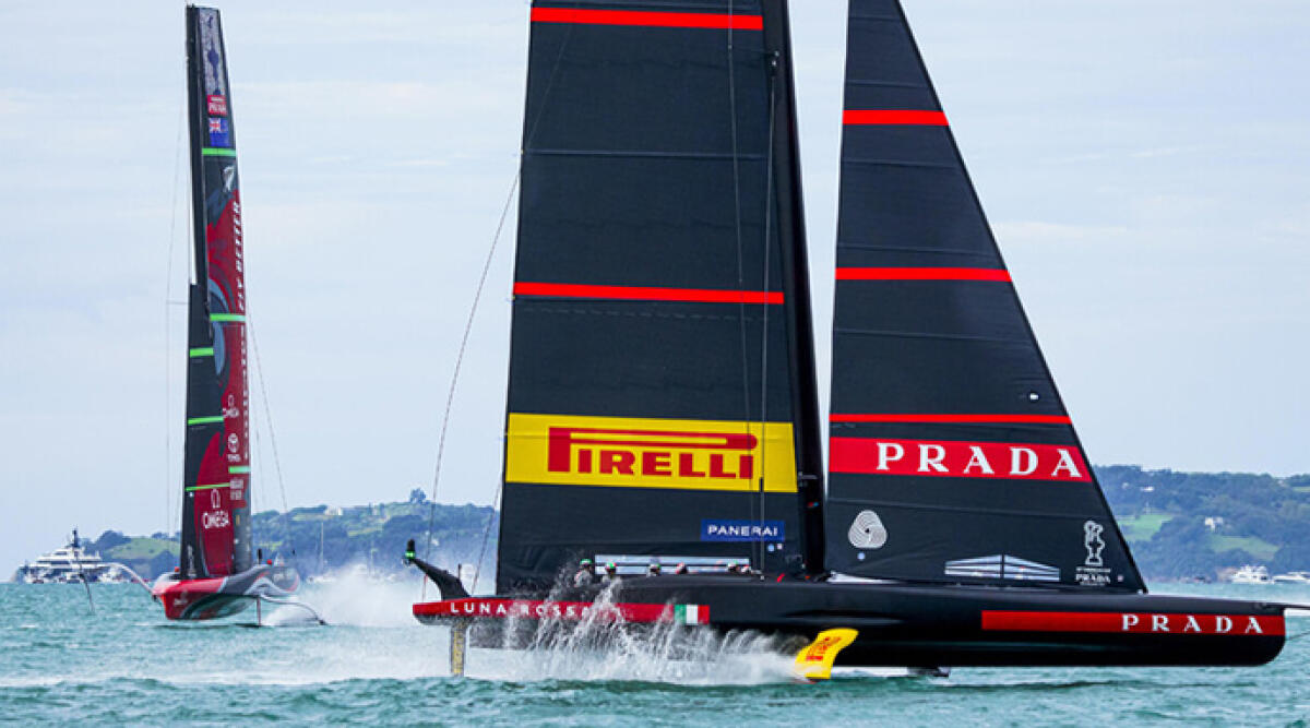 Luna Rossa in cerca di miglioramenti dopo le regate preliminari - Foto Ansa