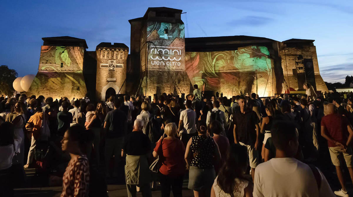 Rimini, una grande festa di piazza per celebrare la candidatura a capitale italiana della cultura - ©Riccardo Gallini /GRPhoto