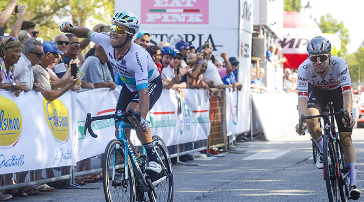 Alexey Lutsenko vince il Memorial Marco Pantani - L'arrivo vincente di Alexey Lutsenko. Photo Roberto Bettini SprintCyclingAgency©2023