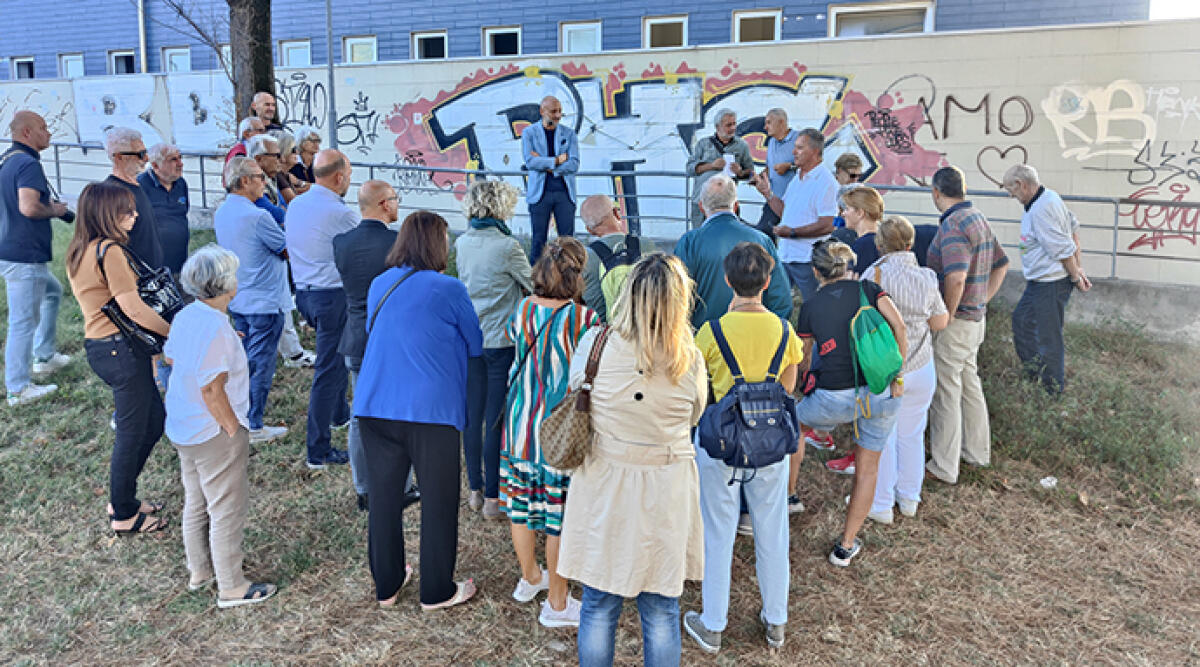 Ex questura, Asi modifica il progetto per rispondere alle preoccupazioni dei residenti - Cittadini riminesi riuniti per discutere del progetto RiminiLife con Ariminum Sviluppo Immobiliare