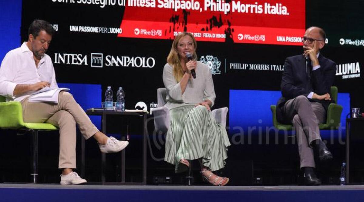 Giorgia Meloni e una delegazione di ministri attesi a Rimini per Expo Aid - La premier Meloni al Meeting
