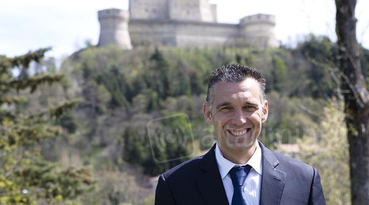 Castello di Pietracuta, San Leo si riappropria della porta di ingresso al Montefeltro - Il sindaco di San Leo Leonardo Bindi