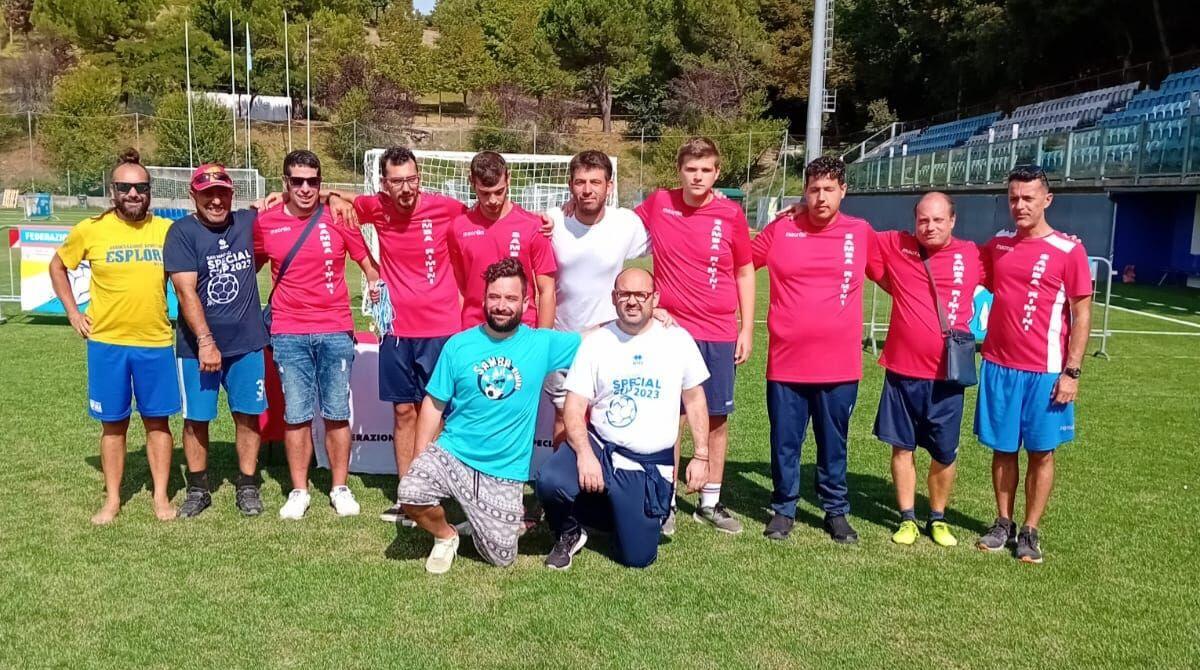 Calcio Samba Rimini: ottavo posto alla San Marino Special cup - La squadra Calcio Samba Rimini