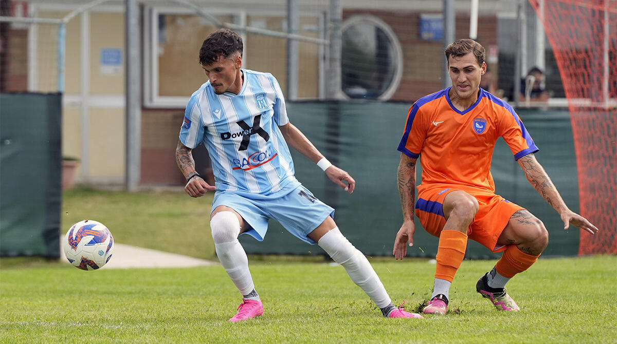 United Riccione, che poker! L'ex Rimini Ferrara fa doppietta, Roma City ko 4-0 - Un momento della gara
