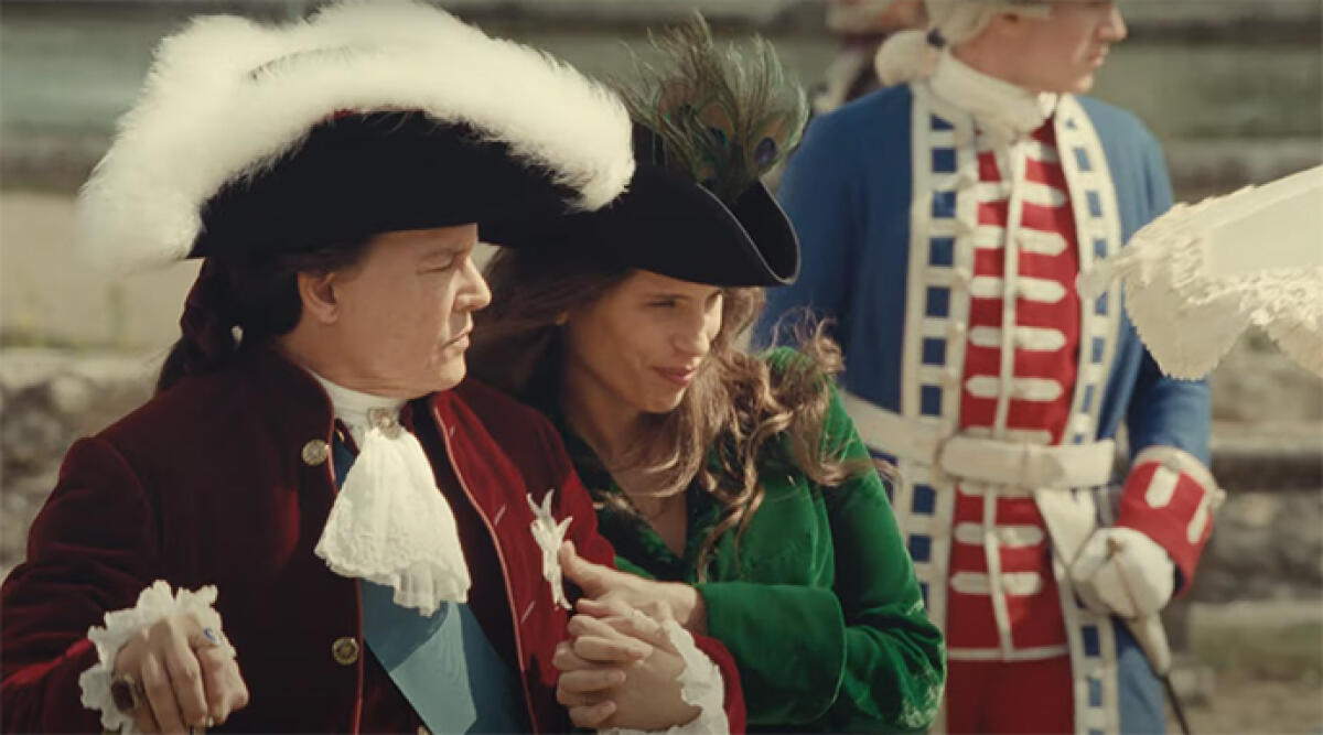 Al Cinema Tiberio il film 'Jeanne du Barry la favorita del re' con Maiwenn e Johnny Depp - Jeanne du Barry - La favorita del re