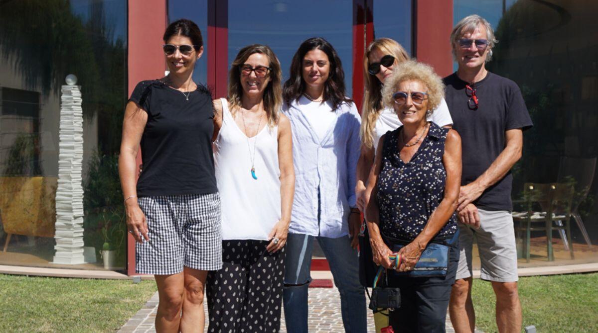 Press tour enogastronomico alla scoperta di Riccione - I partecipanti al Press Trip insieme a Lucia Vandi di Riccione Turismo
