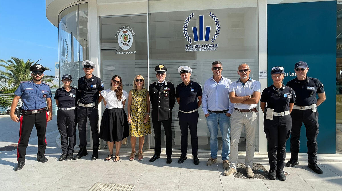 Cattolica, bilancio sicurezza: "Street Tutor apprezzati dai cittadini". Strade più sicure con i presidi tecnologici -