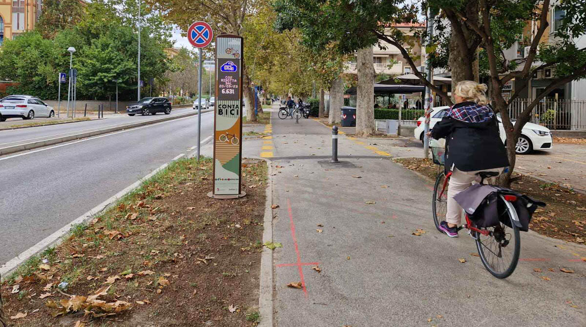 Ciclabile via Flaminia, completati i lavori per un'arteria di traffico slow, cruciale per la città -