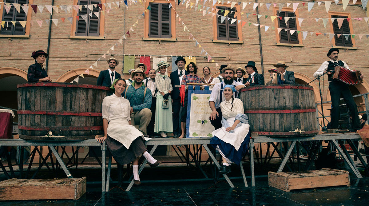 Il Novecento rivive a San Giovanni grazie ad una super edizione del Capodanno del Vino - Capodanno del Vino e Palio della Pigiatura 2023, San Giovanni in Marignano