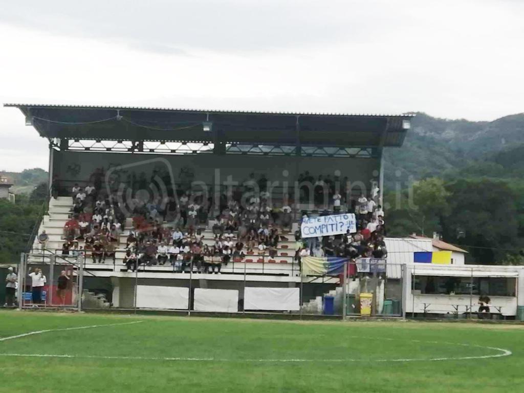La curva dello stadio Bindi