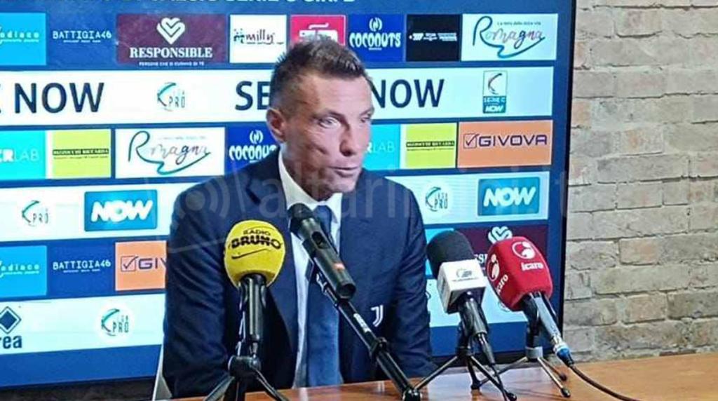 L’allenatore della Juventus Next Gen Massimo Brambilla