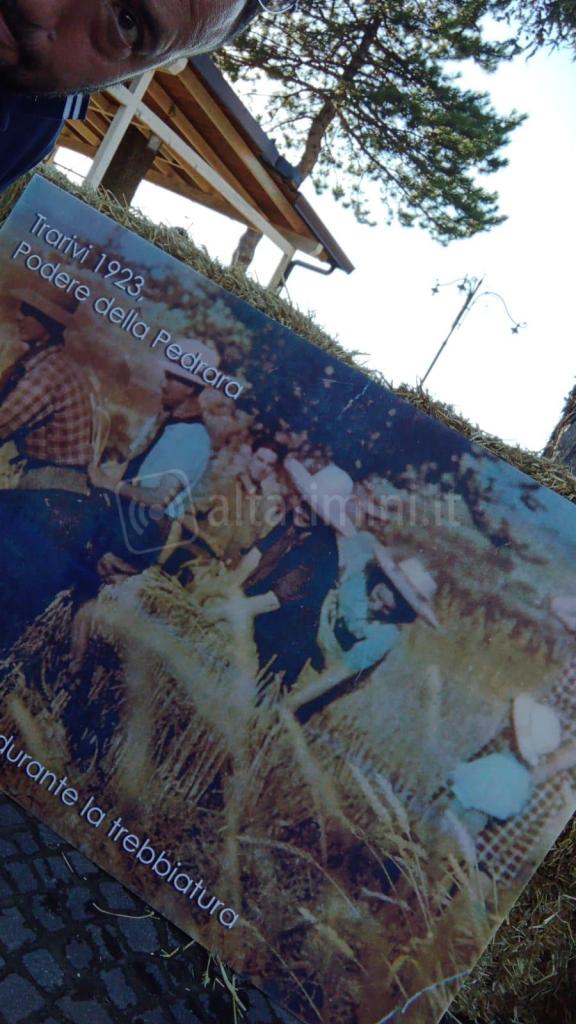 I Paesani al podere “La Pedrara” nel 1923
