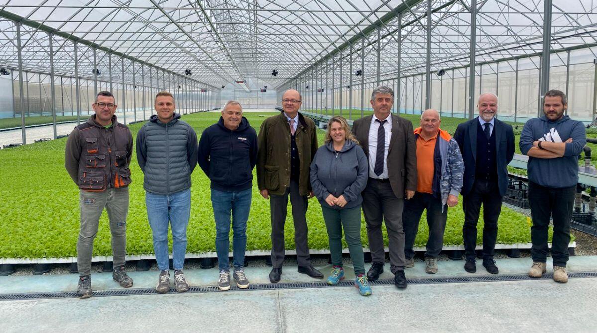 La storica azienda che coltiva con le più moderne tecnologie: Coldiretti in visita alla Calicchio - La visita all'azienda Calicchio