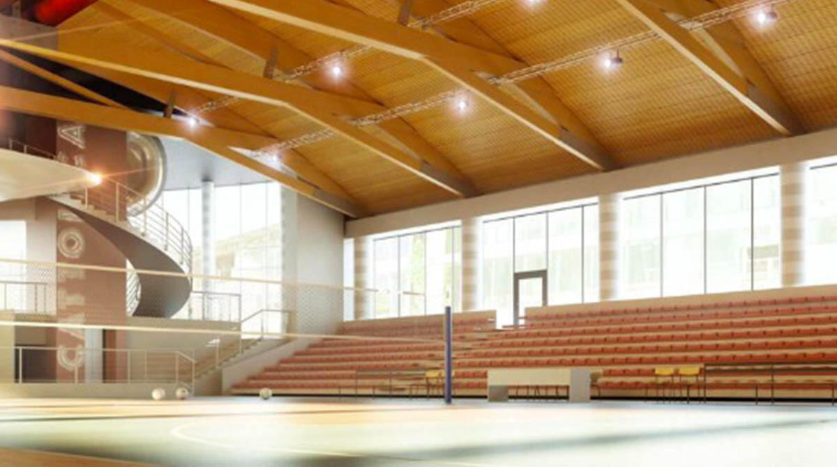 Cattolica, il 6 novembre partono i lavori per il nuovo Palazzetto dello Sport - Il rendering