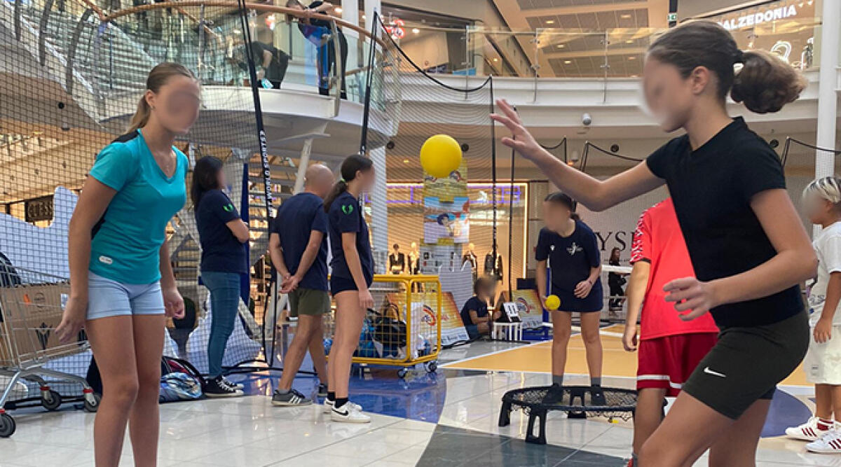 Lucchetta alle 'Befane', una giornata di Super Spikeball - A Le Befane tutti in campo: si gioca a Super Spikeball