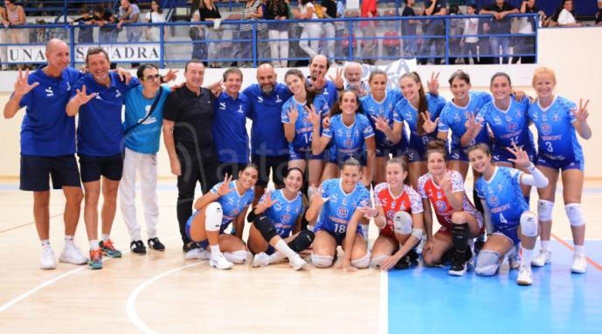 Volley B2 femminile, al debutto Lasersoft Riccione vincente in casa del Massa 1-3 - 