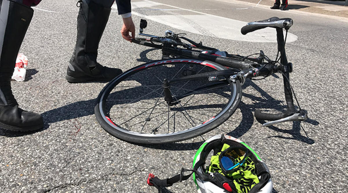 Scontro auto-bici a Cesena, muore ciclista - Foto di repertorio