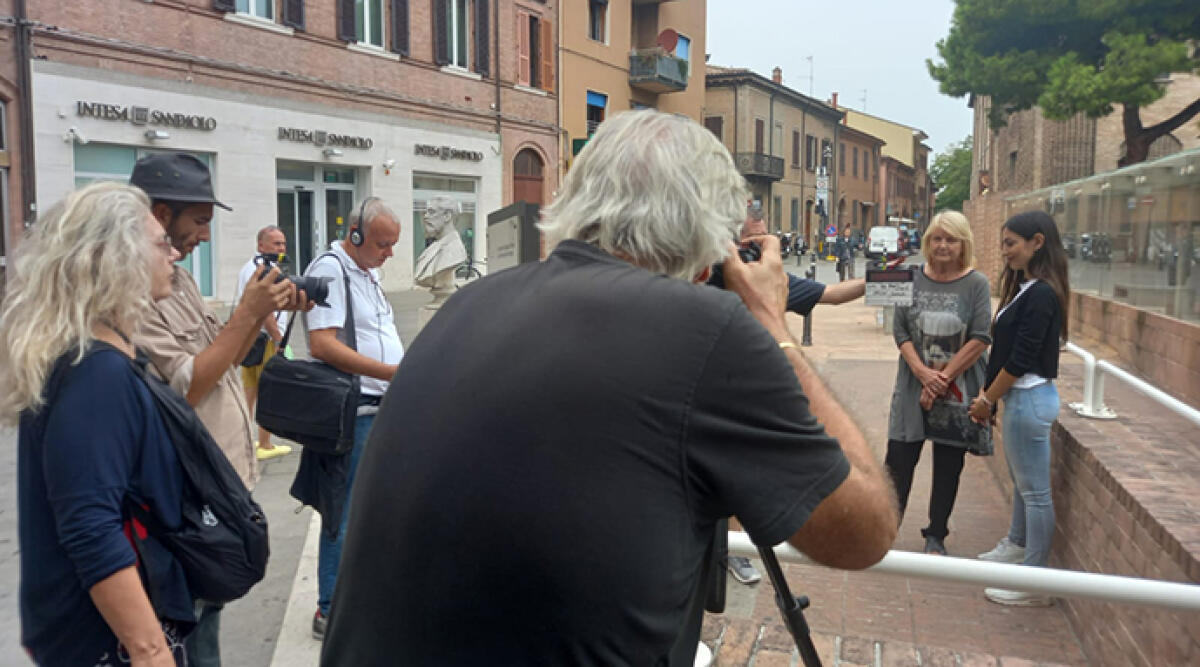 Le ‘Origini” di Rimini in onda su Rai2. Un Viaggio nei suoi luoghi storici - Alcune riprese in piazza Ferrari alla Domus del Chirurgo