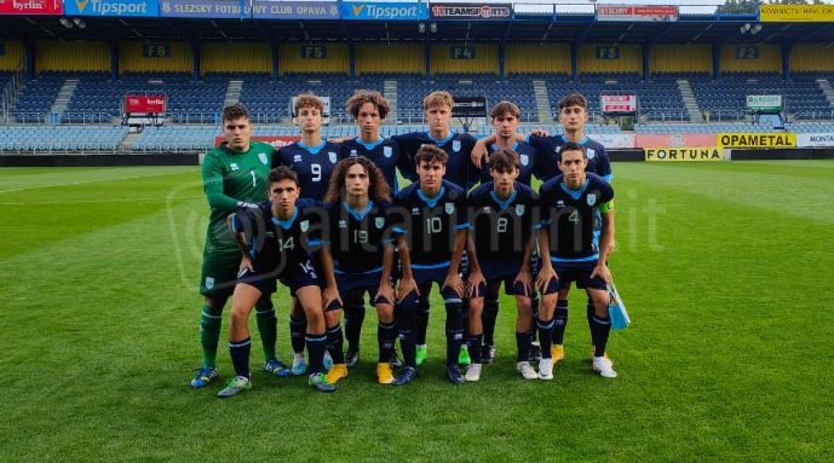 Calcio Euro 2024, San Marino Under 19 trafitta 4-0 dalla Repubblica Ceca - 