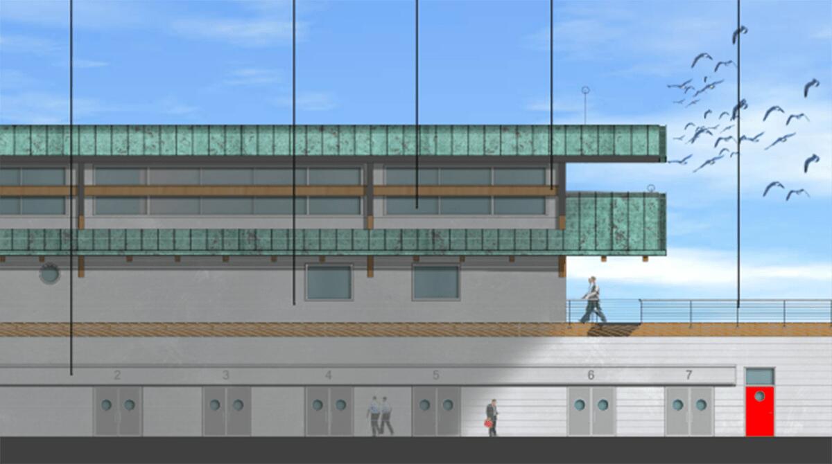 Nuovo mercato ittico di Rimini: primo Sì per la sistemazione dell'area - Rendering nuovo mercato ittico di Rimini
