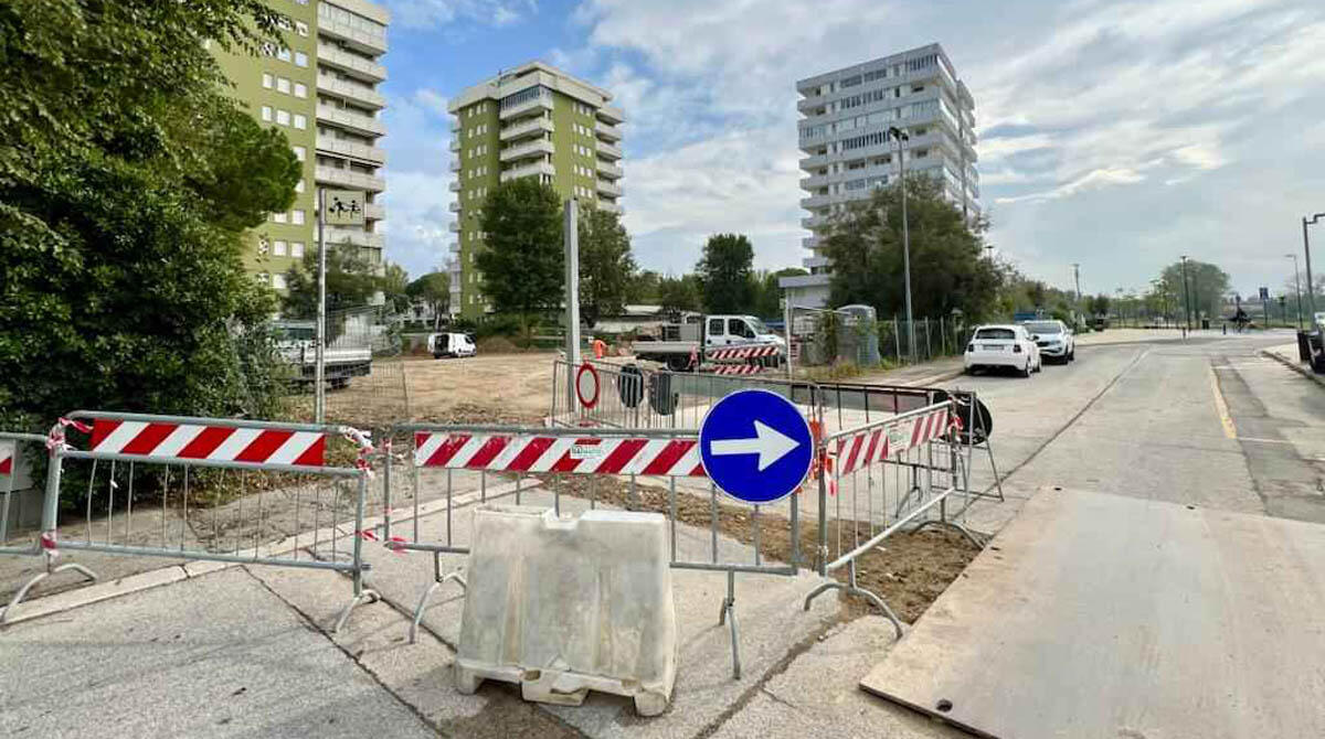 Misano, ripartono lavori per nuovo lungomare sud. Sarà pronto per la primavera 2024 - Il cantiere